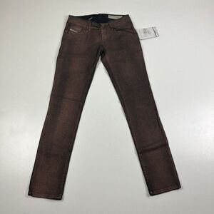 NWT Diesel Grupee Super Slim Skinny Stretch Size 26 Wash 0E822